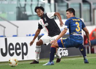 Cuadrado le gana el duelo a Vera: Juventus golea a Lecce