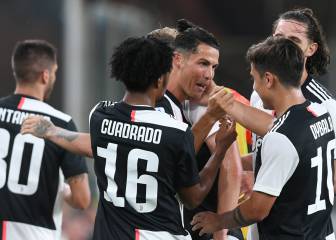 Juventus gana ante Genoa y sigue con ventaja sobre Lazio