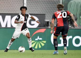Juve golea a Genoa, sigue líder y Cuadrado se destaca