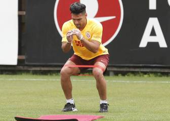 Galatasaray da reporte de la evolución de Falcao