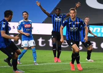 Atalanta imparable: vence a Napoli y Ospina sale lesionado