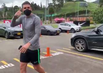Nacional sigue haciendo pruebas: Braghieri en la sede