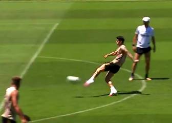 El Real Madrid no afloja: James, activo en última práctica