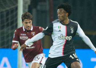 Cuadrado vs Torino: un invicto para que Juve siga en la punta