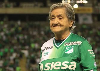 La hincha de 91 años del Cali que venció el COVID-19