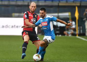 Sin David Ospina, Napoli vence a Genoa