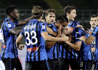 Atalanta vence a Sampdoria con golazo de Luis Muriel