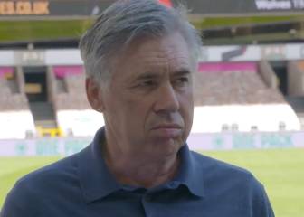 Ancelotti se pronuncia sobre la recaída de Yerry Mina