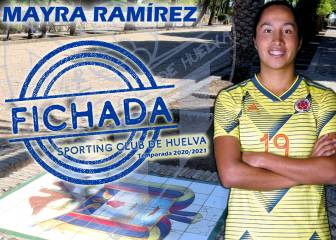Mayra Ramírez llega a España: Sporting Huelva la presenta