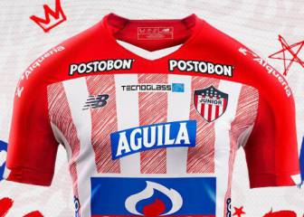 Junior de Barranquilla presenta su nueva indumentaria