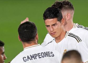 El aporte de James al título 34 de Liga del Real Madrid