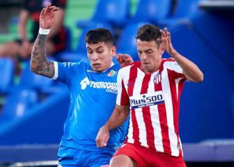 Arias, el mejor del Atlético en la victoria ante Getafe