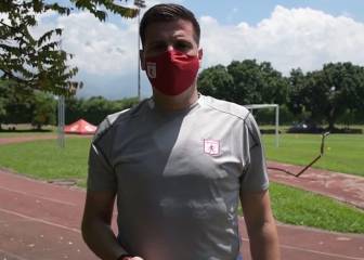Juan Cruz explica su primera práctica con América