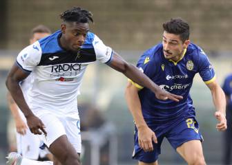 Duván anota en el empate de Atalanta ante Hellas Verona