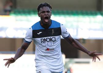 Duván Zapata muestra todo su potencial: golazo con Atalanta