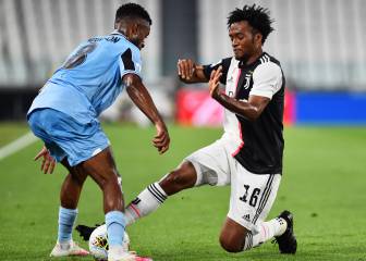Cuadrado y Juventus vencen a Lazio y se acercan al título