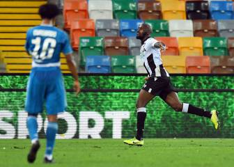 Udinese sorprende y aplaza el festejo de Juve y Cuadrado
