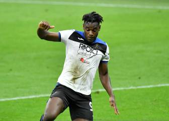 Zapata marca en el empate de Atalanta ante el Milan