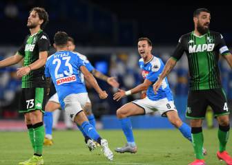 Gran trabajo de Ospina en la victoria de Napoli