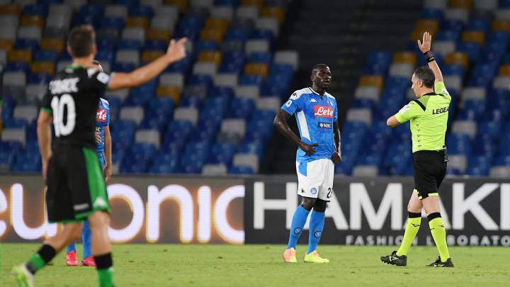 David Ospina y el VAR le dan el triunfo al Napoli ante Sassuolo