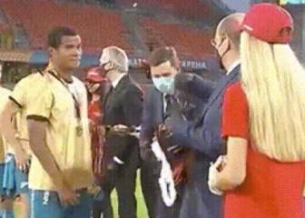 Así celebra Wilmar Barrios su doblete con el Zenit