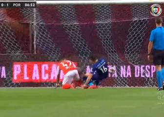 Matheus parece lesionarse de gravedad tras su gol con Porto