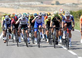 En imágenes la primera etapa de la Vuelta a Burgos