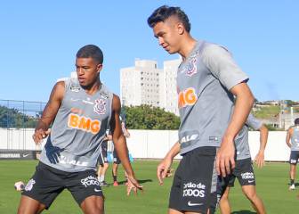 Cantillo supera el COVID-19 y ya entrena con Corinthians