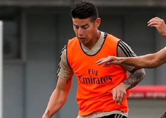 En medio de rumores, James vuelve a entrenamientos