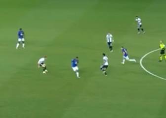 El taco de Muriel para dejar solo a Gosens: ¡Debió ser gol!
