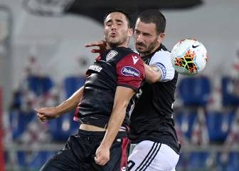 Cagliari sorprende al campeón que sigue sin ganar de visita