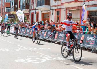 La llegada en solitario de Gaviria para ganar la etapa