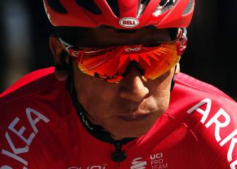 Nairo Quintana da el balance de la segunda etapa de I'Ain