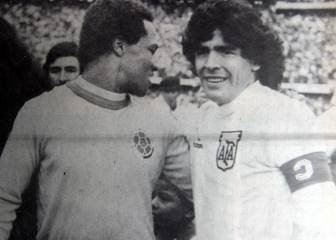 Willington Ortiz recuerda a Maradona en El Campín