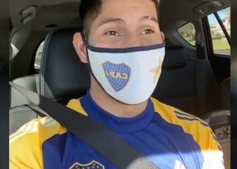 Con este ánimo, Campuzano vuelve a prácticas con Boca
