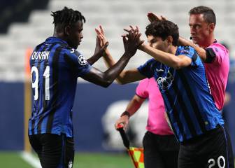Atalanta 1x1: Duván, pura lucha con los centrales del PSG