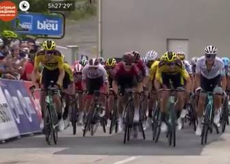 Último km de la 1ra etapa del Dauphiné: Egan es tercero