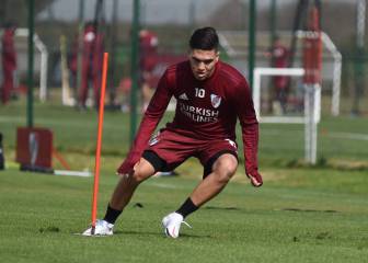 Quintero volvió a los entrenamientos con River
