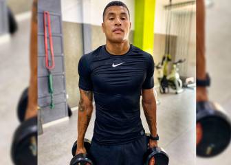 Jeison Murillo comparte su fuerte rutina en el gimnasio