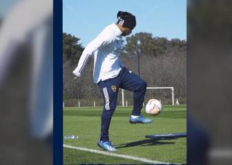 El detalle técnico de Fabra para levantar el balón