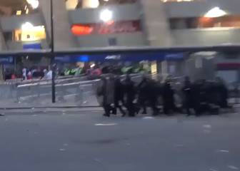 Graves disturbios en París durante la final de Champions