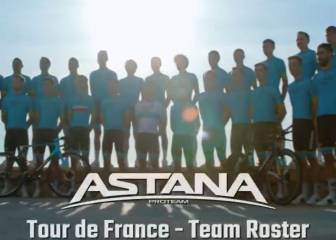 Astana presenta su equipo para el Tour con Tejada y Superman