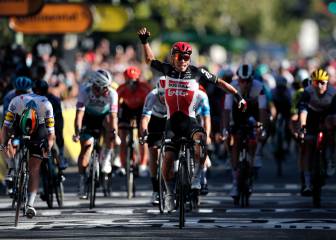 Ewan gana el sprint en etapa tranquila para los colombianos