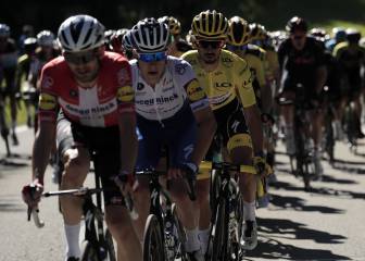 En imágenes: Lo mejor de la cuarta etapa, Roglic vencedor