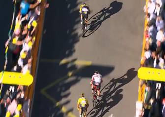 ¡Roglic, modo bestia! Potente sprint en montaña a 45km/h