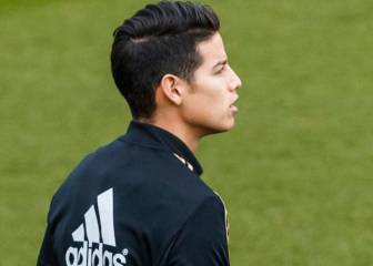 James Rodríguez, a revisión médica con Everton
