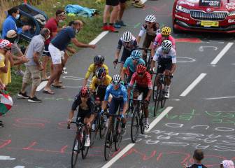 La montaña cierra la primera semana del Tour de Francia