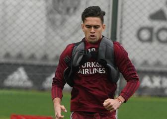 Borré se mantiene en el 11 que piensa Gallardo para la Copa