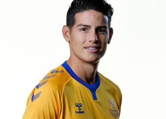 ¿Cuándo debutaría James con Everton en Premier League?