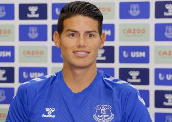 James da su primera entrevista como jugador de Everton
